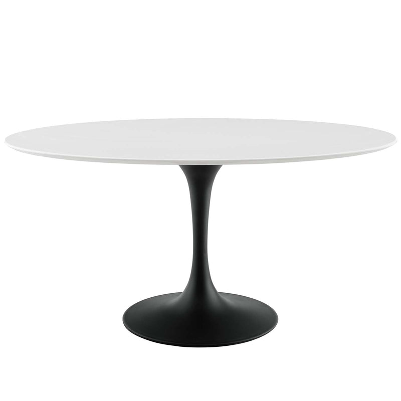 Lippa 60" Oval Wood Top Dining Table