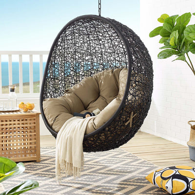 Encase Swing Outdoor Patio Lounge Chair Without Stand