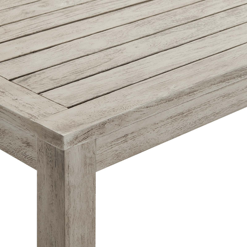 Wiscasset Outdoor Patio Acacia Wood Coffee Table