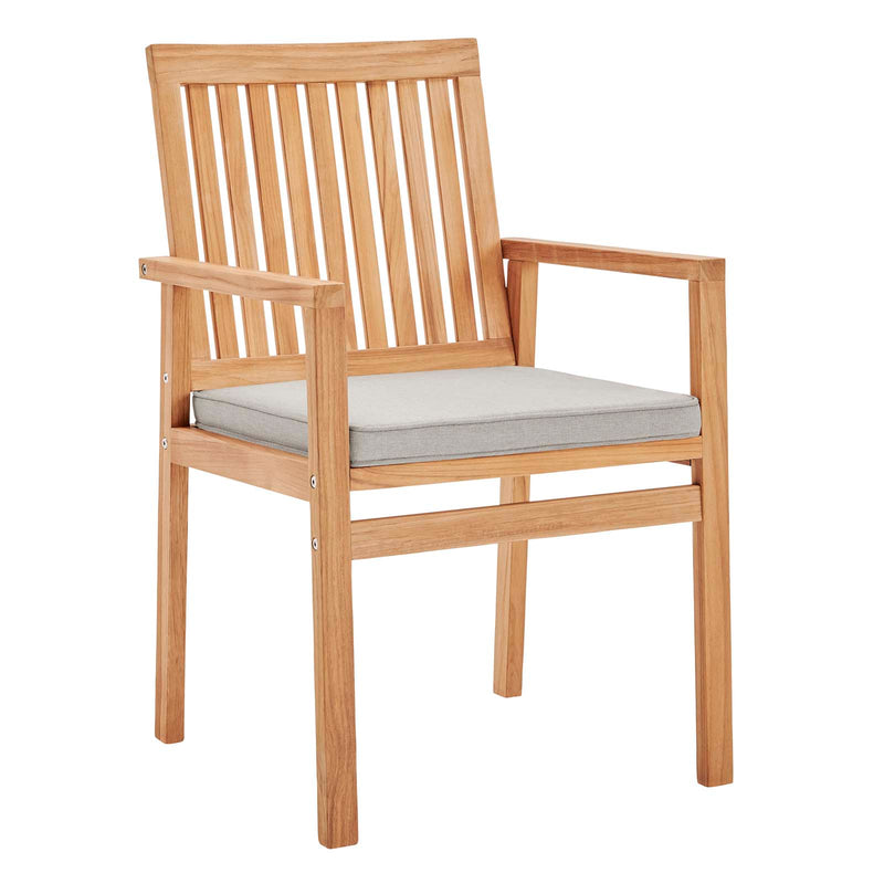 Farmstay Outdoor Patio Teak Wood Dining Armchair