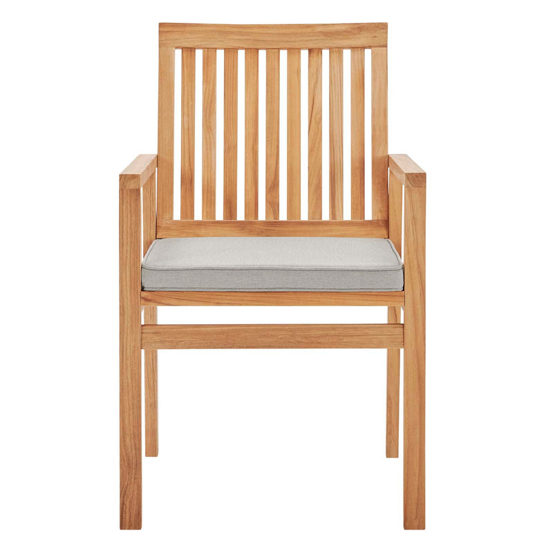 Farmstay Outdoor Patio Teak Wood Dining Armchair