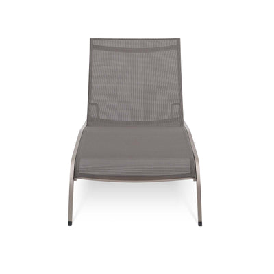 Savannah Mesh Chaise Outdoor Patio Aluminum Lounge Chair