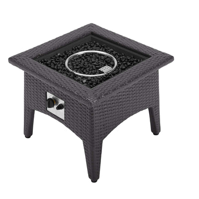 Convene 5 Piece Set Outdoor Patio with Fire Pit