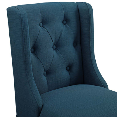 Baronet Bar Stool Upholstered Fabric Set of 2