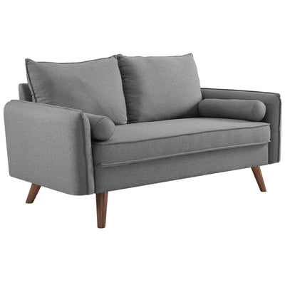 Revive Upholstered Fabric Sofa and Loveseat Set