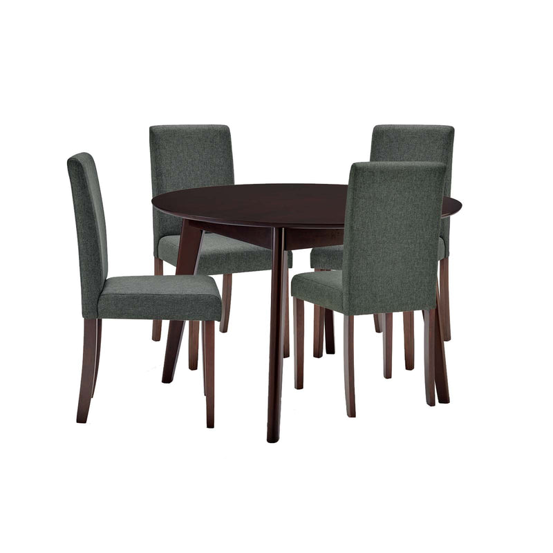 Prosper 5 Piece Upholstered Fabric Dining Set