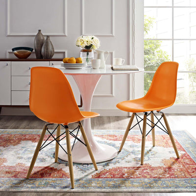 Pyramid Dining Side Chairs Set of 2