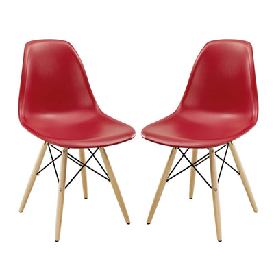 Pyramid Dining Side Chairs Set of 2