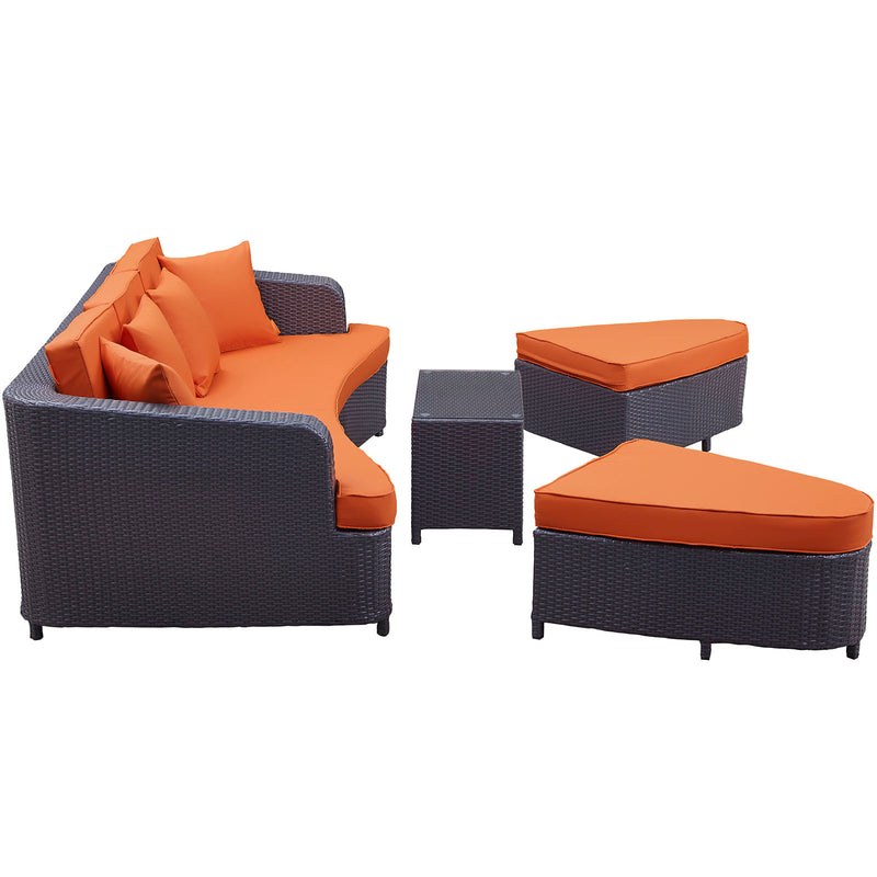 Monterey 4 Piece Outdoor Patio Sofa Set