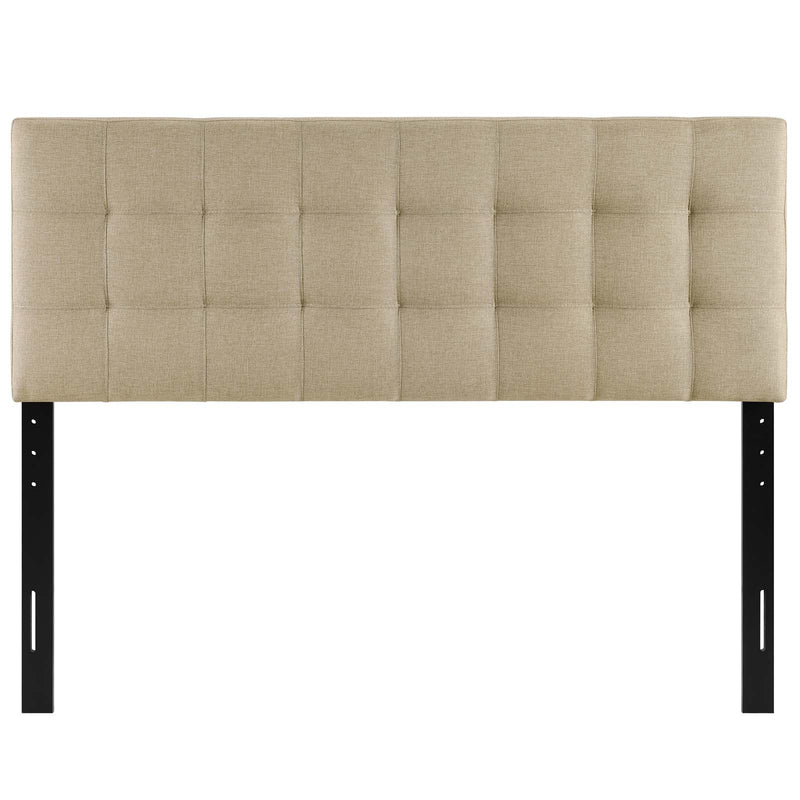 Lily King Upholstered Fabric Headboard