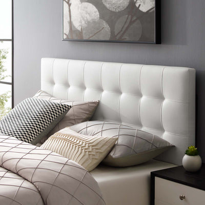 Lily King Upholstered Vinyl Headboard