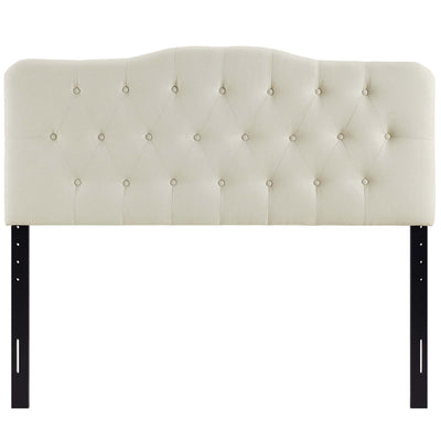 Annabel Queen Upholstered Fabric Headboard