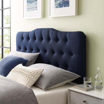 Annabel King Upholstered Fabric Headboard