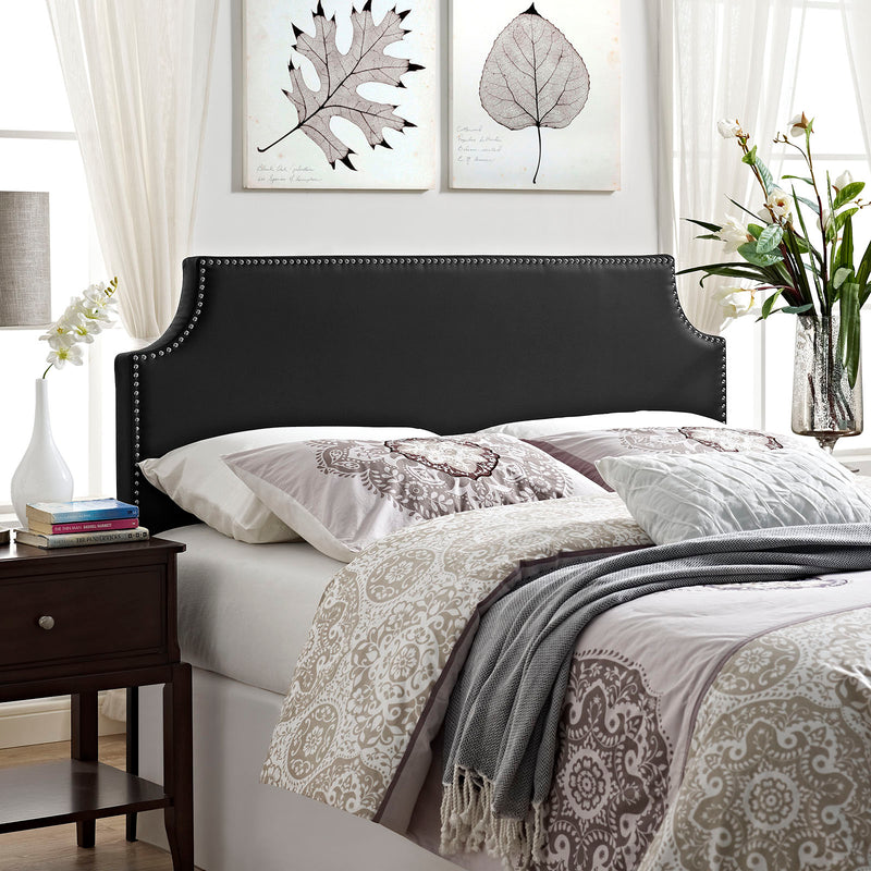 Laura Queen Upholstered Vinyl Headboard