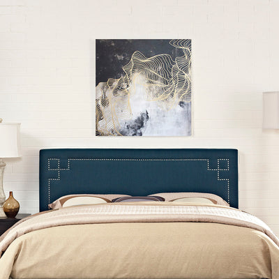 Josie King Upholstered Fabric Headboard