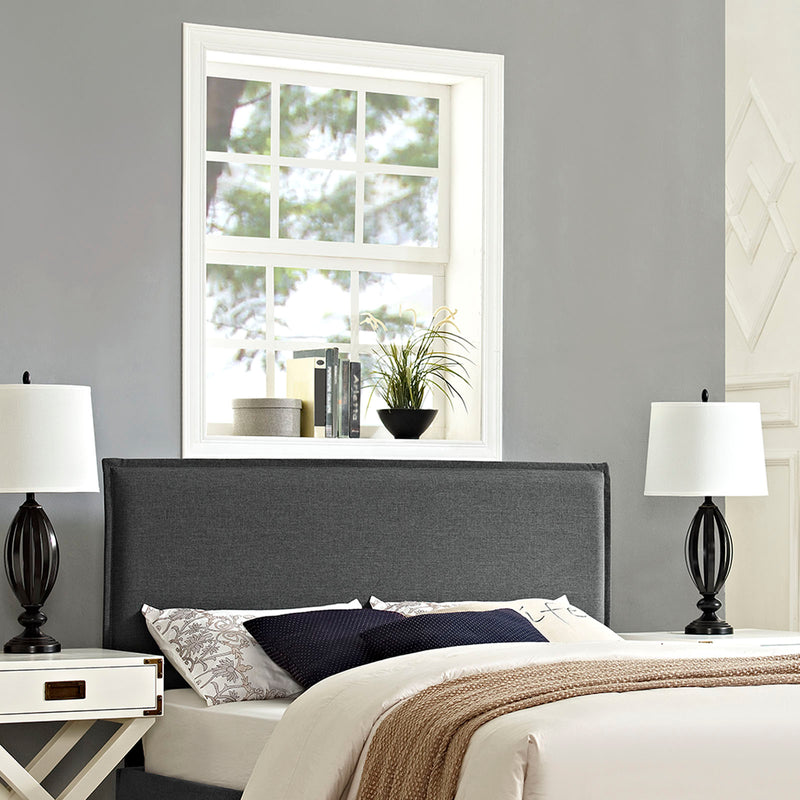 Camille Queen Upholstered Fabric Headboard