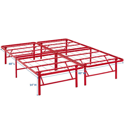 Horizon Queen Stainless Steel Bed Frame