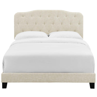 Amelia King Upholstered Fabric Bed