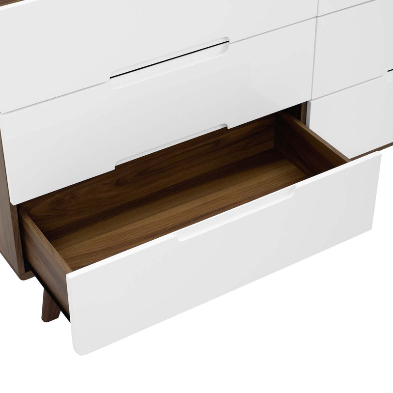 Origin Six-Drawer Wood Dresser or Display Stand