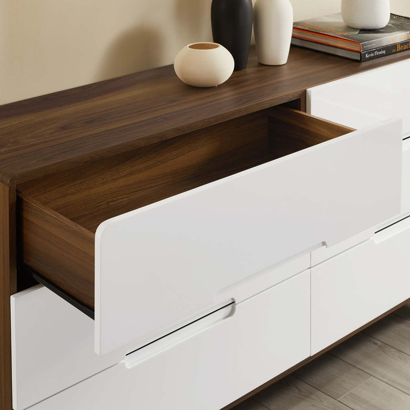 Origin Six-Drawer Wood Dresser or Display Stand