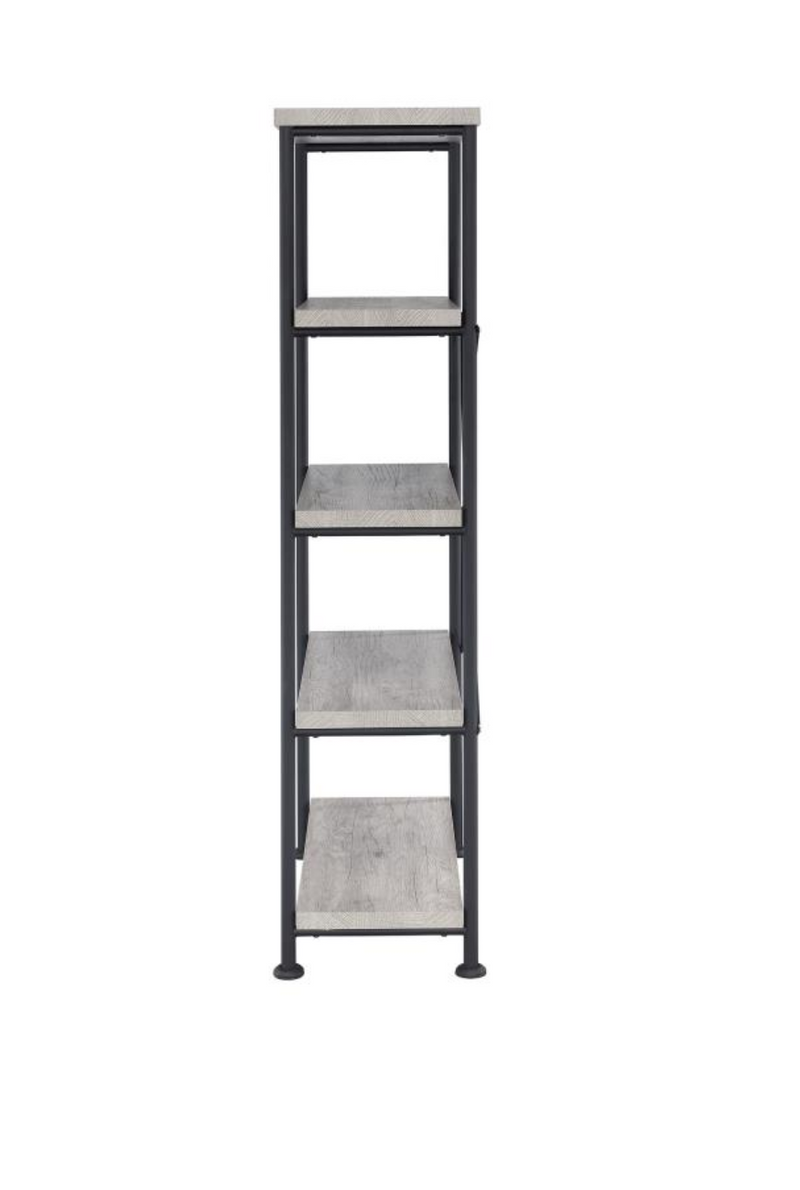 Analiese Single Bookcase in Grey Driftwood