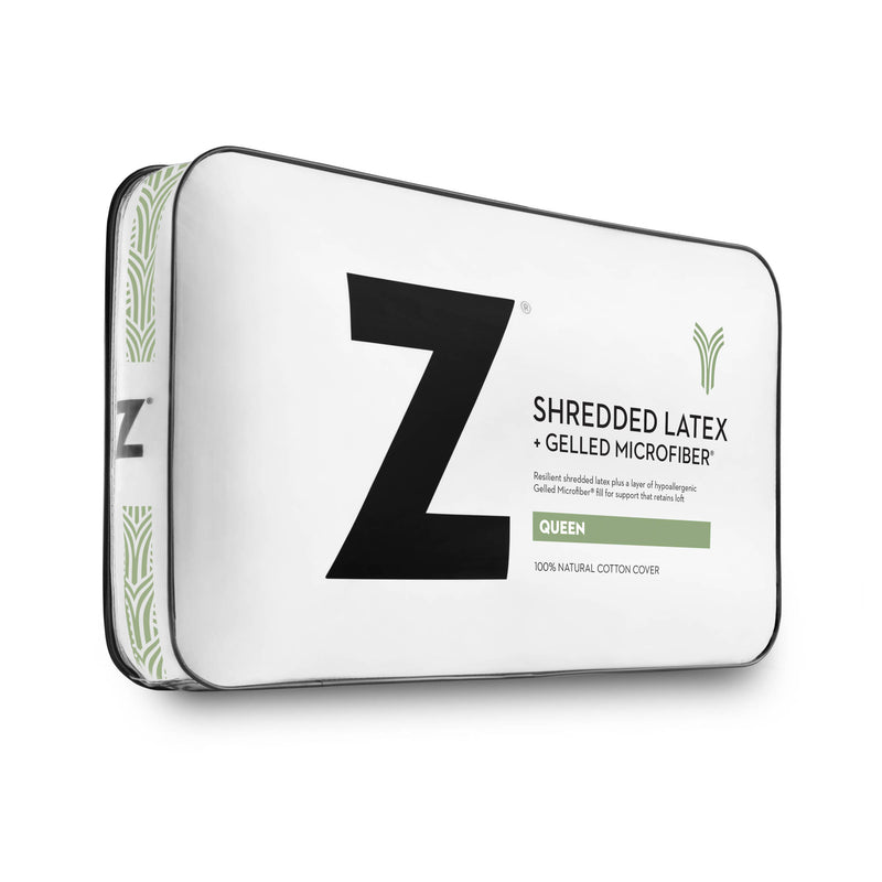 Shredded Latex + Gelled Microfiber<sup></sup>