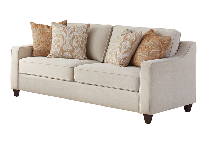 Christine Upholstered Cushion Back Sofa